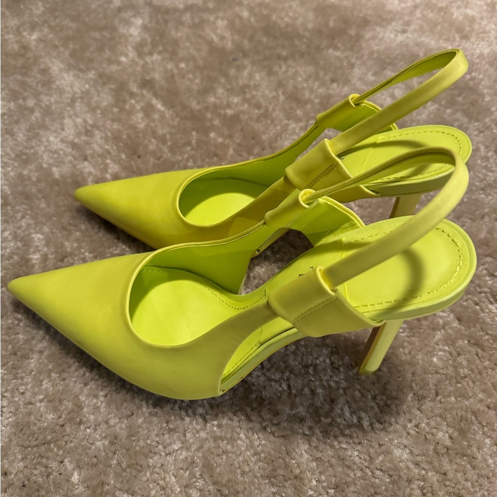 Zara Satin Heels